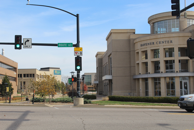 The University Drive Alignment at Bishop will provide a new direct connection to Miner Circle Drive which serves as the MS&T campus front door.